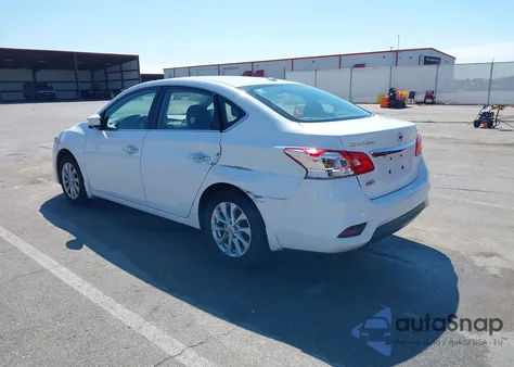 2017 Nissan Sentra Sv из США, поврежденный, VIN 3N1AB7APXHY280680